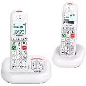 Alcatel Draadloze telefoonset, Dect, wit, XL685VOICEDUOBLANC