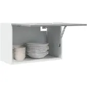 Super Merchant Bovenkast Lyon 60x31x40 cm bewerkt hout betongrijs