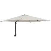 vidaXL Tuinparasol Zand 248,5 x 247,5 x 160 cm Polyester en Staal