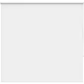 vidaXL Rolgordijn verduisterend 150x130 cm stofbreedte 146,6 cm wit