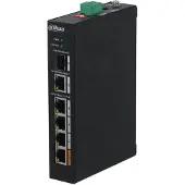 Dahua PFS3106-4ET-60-V2 802.3af/at Power over Ethernet switch met 4 poorten
