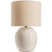 Pauleen Tafellamp LOVELY CHARM, crème / amber, Woon-/ Eetkamer, Textiel / Stof / Zijde, Jong wonen, Tafellamp