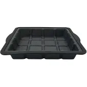 Autre Cakevorm in de vorm van een chocoladereep 22 x 24 cm Siliconen glasvezel