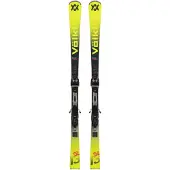 Völkl - Packs (ski's & bindingen) - Racetiger SL + Rmot-T 12 2026 voor Unisex van Hout - Maat 160 cm - Geel