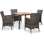 vidaXL Prieel met gordijnen 6x3 m staal crèmekleurig