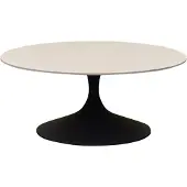 Suns Nova loungetafel 80xH35 cm rond sintered stone matt royal grey