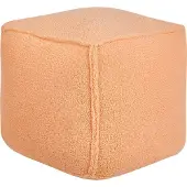 Beliani ALIPUR - Poef-Oranje-Polyester