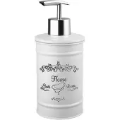 Aqualine Nicea Vrijstaande zeepdispenser 300ml, wit