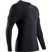 X-Bionic - Thermokleding - Mightywool Shirt LS M Black voor Heren van Wol - Maat M - Zwart