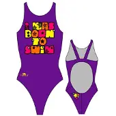 Turbo Born To Swim Pro Resist Swimsuit Paars S Vrouw