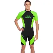 Mad Wave Opnwtr Hydrostar Dsss Sty Neopreen Wetsuit Met Korte Mouwen
