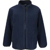 ZigZag - Kid's Root Teddy Fleece Jacket - Fleecevest 116, blauw