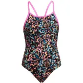 Funkita Diamond Back Swimsuit Veelkleurig 12 Years Meisje