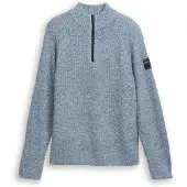 Tom Tailor DENIM Trui blauw gemêleerd