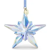 Swarovski beeldjes Annual Edition Ornament 130-jarig Jubileum 2025 5701844 | kerstdecoratie decoratieobject, blauw kristal