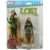 Hasbro Marvel Retro-editie Loki, actiefiguur uit Asgard, vechter, superheld, filmfiguur, verzamelobject