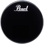 Pearl EB-22BDPL BlackBeat 22 inch bassdrumvel met logo