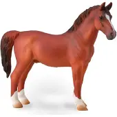 Collecta Figuurtje van een roodbruine Hackney-hengst, modelnummer 88915