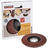 Kreator KRT255007 Lamel Schuurschijf Ø 115 mm K120
