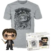 Funko POP! Harry Potter Short Sleeve T-shirt Grijs M Kinderen