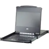 Aten CL6708MW rack console 43,9 cm (17.3") Zwart 1U