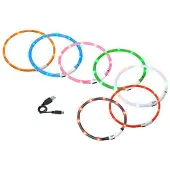 Flamingo Slang halsband licht - Rood