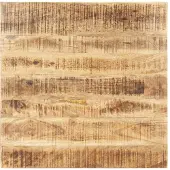 vidaXL Tafelblad 15-16 mm 60x60 cm massief mangohout
