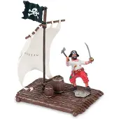Papo Floß - H: 19,2 cm - - One Size - Spielzeugfiguren