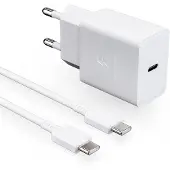 Samsung reisadapter, 15W, USB-C, wit