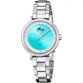 Lotus Kwartshorloge Horloge, dameshorloge, stalen armband