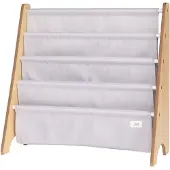 3 Sprouts Boekenkast - 62 x 25 x 61 cm - Lichtgrijs - - OneSize - Boekenkasten