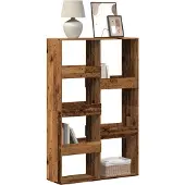 vidaXL Boekenkast 100x33x155,5 cm bewerkt hout oud houtkleurig