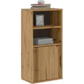 vidaXL Bijzetkast ODDA 40x24x79 cm massief grenenhout