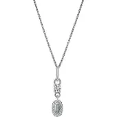 Orphelia 'Lily' Dames 925 Sterling Zilveren Hanger met Ketting - Zilver ZH-7582