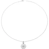 Orphelia Dames 925 Sterling Zilveren Ketting met Hanger - Zilver ZH-6017