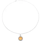 Orphelia Dames 925 Sterling Zilveren Ketting met Hanger - Zilver ZH-6041/1