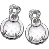 Orphelia Dames 925 Sterling Zilveren Oorknopjes - Zilver ZO-5905