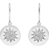 Orphelia 'Shine' Dames 925 Sterling Zilveren Oorbellen - Zilver ZO-7576