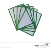 Sam Creative Whiteboard Magneetvenster A4 groen set 5 stuks