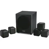 Mission M-CUBE+SE 5.1 systeem - Zwart (per paar - 2 stuks)