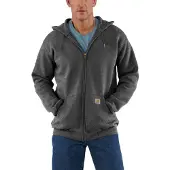 Carhartt Vest Men Zip Hooded Sweatshirt Carbon Heather-L