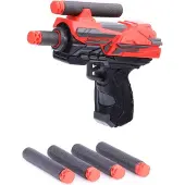 Annan Tillverkare Shotgun foam blaster pistool 15 cm rood