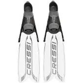 Cressi Gara Turbo Flex Freediving Fins Wit EU 46-47