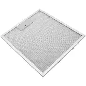 Whirlpool metalen filter, artikelnummer 480122102369, afmetingen 305x280 mm