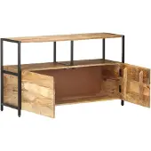 vidaXL Dressoir 110x35x65 cm massief mangohout