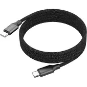 Ansmann USB-C naar USB-C magnetische oplaadkabel 1,2 meter (60W, zwart)