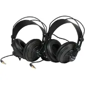 Samson SR850P, Kabel, 10 - 30000 Hz, Hoofdtelefoon, Zwart