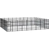vidaXL Hoge kast 69,5x34x180 cm bewerkt hout betongrijs