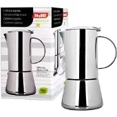 Ibili Express Essential Inox Koffiezetapparaat Italiaans 4 Bekers