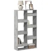 vidaXL Boekenkast 100x33x175 cm bewerkt hout betongrijs